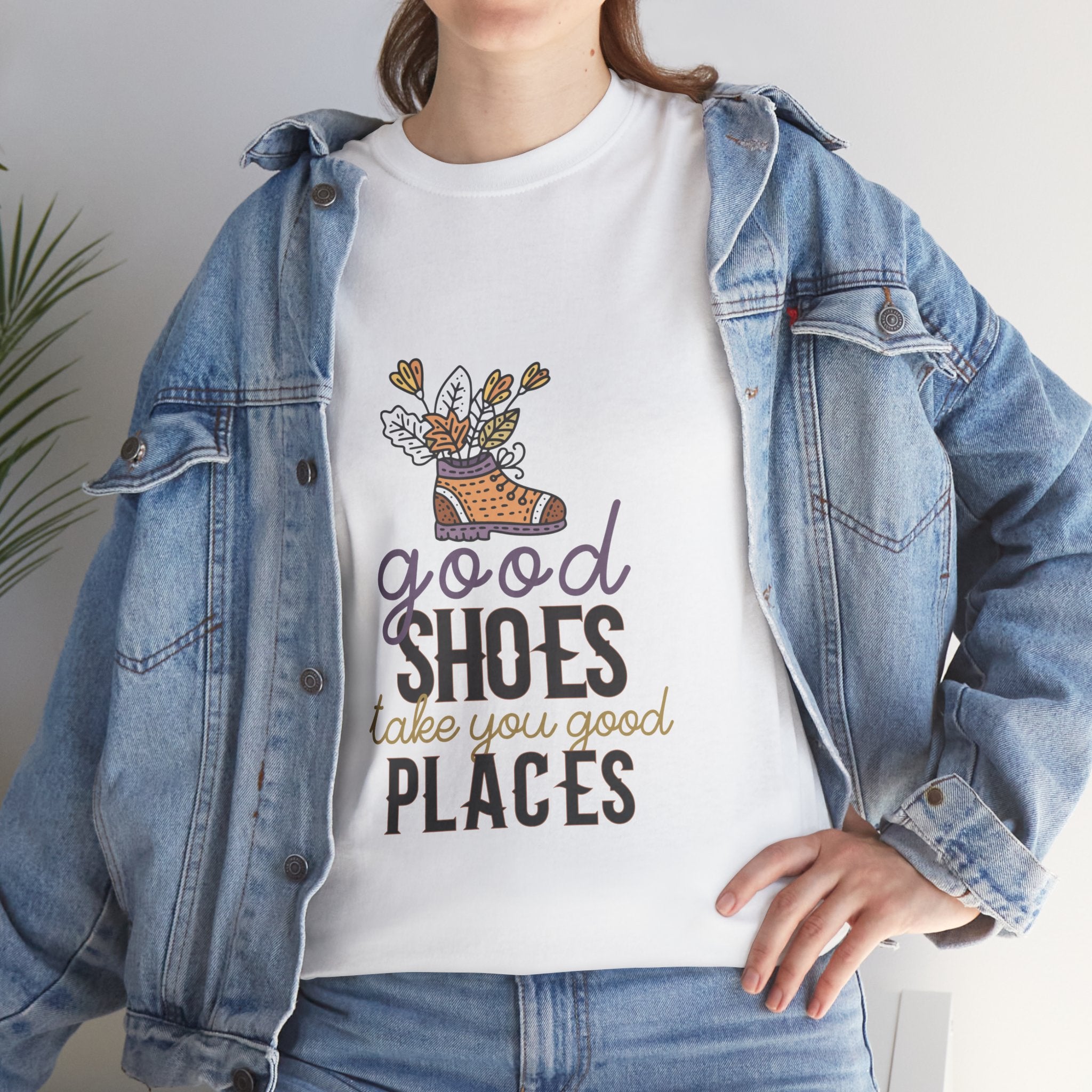 Good Shoes Good Places Tshirt