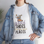 Load image into Gallery viewer, Good Shoes Good Places Tshirt
