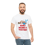 Load image into Gallery viewer, Bearly Holding it Together Tshirt
