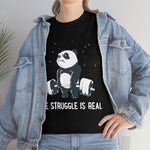 Load image into Gallery viewer, Struggle is Real Gym Tshirt
